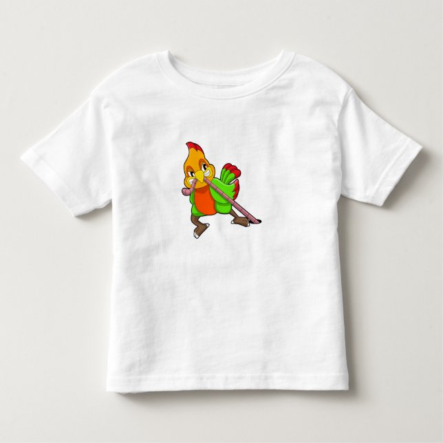 Camiseta Parrot with Worm (Frente)