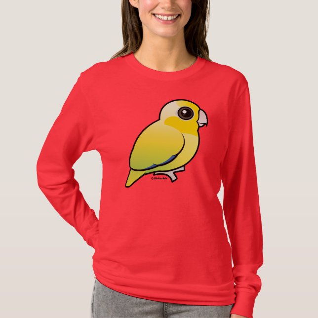 Camiseta Parrotlet pacífico amarelo (Frente)
