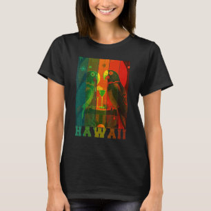 Camiseta Parrots Bebendo Margarita Hawaiian VacMen W
