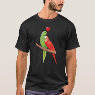 Camiseta Parrots Lovebird Bird Ara Macaw Cockatoo Z