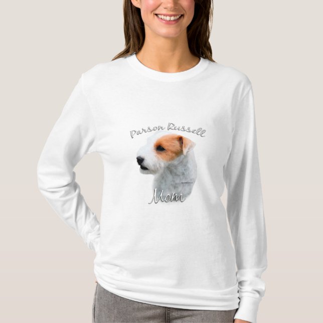 Camiseta Parson Russell Terrier Mãe 2 (Frente)
