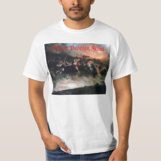 Camiseta Parte dianteira de povos de Odinic