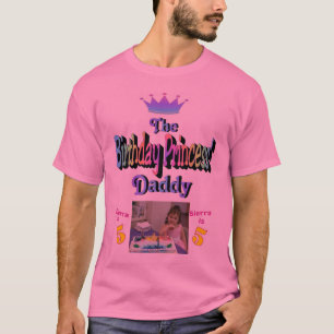 Camiseta parte dianteira do pai