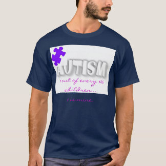 Camiseta Parte do quebra-cabeça do autismo para o roteiro