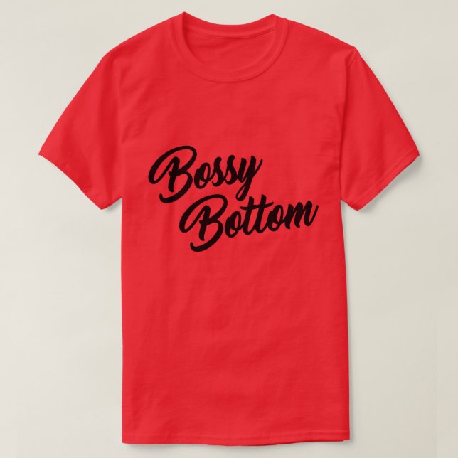 CAMISETA PARTE INFERIOR BOSSY (Frente do Design)