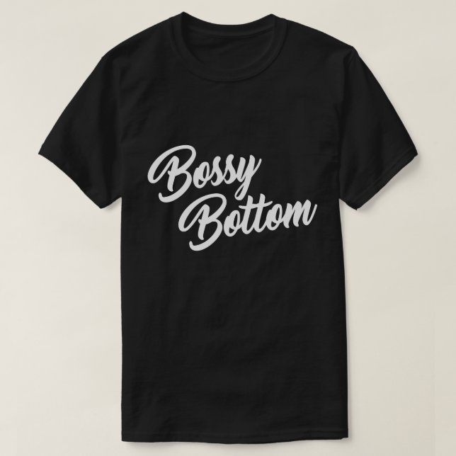 CAMISETA PARTE INFERIOR BOSSY (Frente do Design)