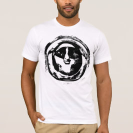 Camiseta Parte inferior dos óculos de cerveja