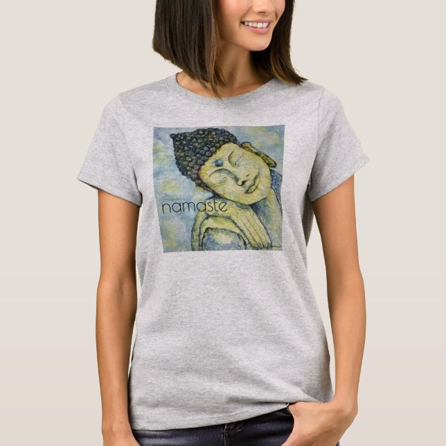 Camiseta Parte superior do círculo do Flowy das mulheres da (Frente)