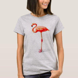 Camiseta Parte superior do Flowy das mulheres: Aguarela