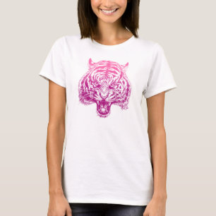 Camiseta Parte superior do Flowy mão impressionante das