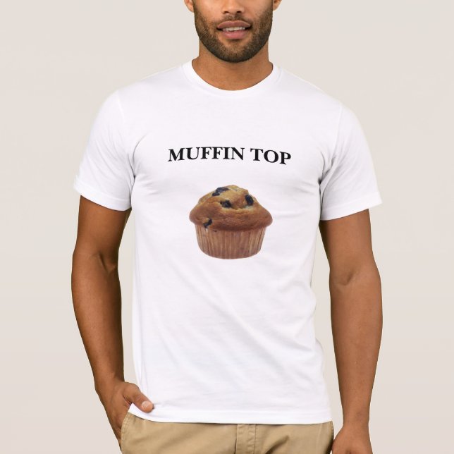 Camiseta Parte superior do muffin (Frente)