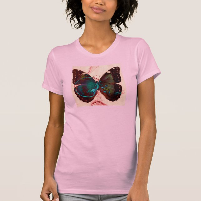 Camiseta Parte traseira da azálea da variação 2 da azálea (Frente)