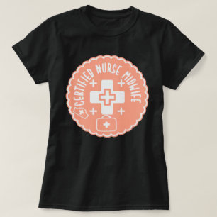 Camiseta Parteira Enfermeira Certificada