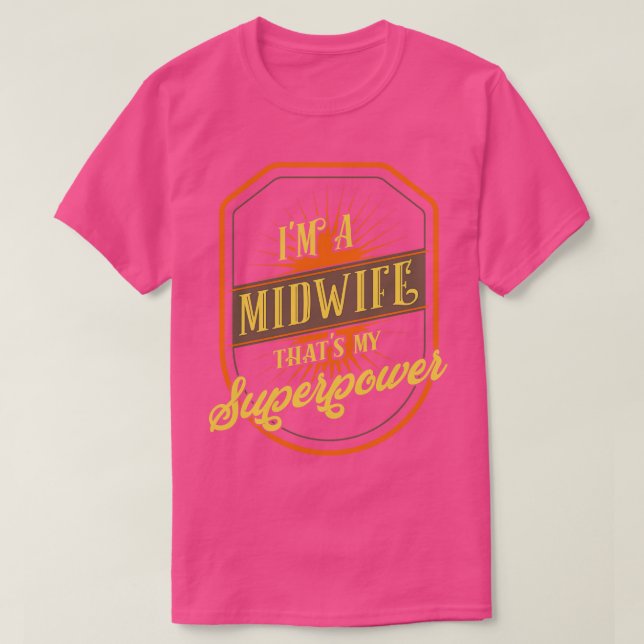 Camiseta Parteira Gift (Frente do Design)