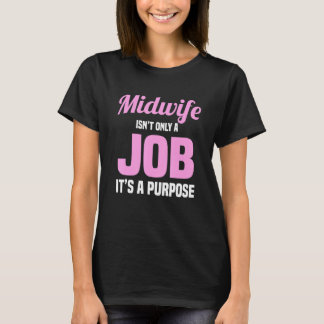 Camiseta Parteira Profissional de Saúde Trabalho Parto Nasc