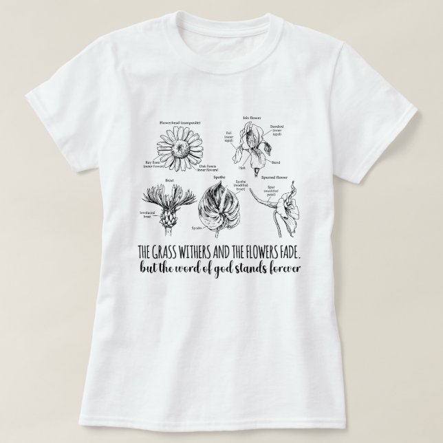 Camiseta Partes de um Ciclo de Conversações Clássicas de Fl (Frente do Design)