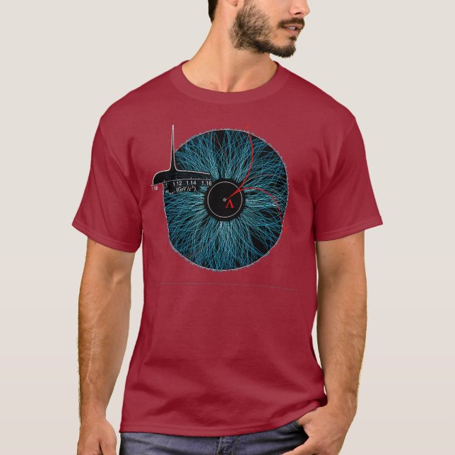 Camiseta Partícula Física Higgs Modelo Quântico Padrão (Frente)