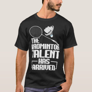 Camiseta Partida de Badminton Talento Peteca Jogador de Bad