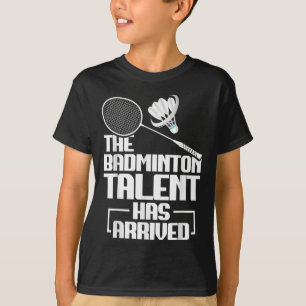Camiseta Partida de Badminton Talento Shuttle Jogador de Ba