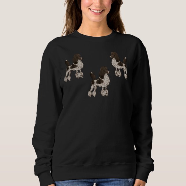 Camiseta Partida Poodle Trio (Frente)