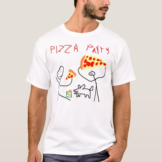 CAMISETA PARTIDO 1 DA PIZZA (Frente)