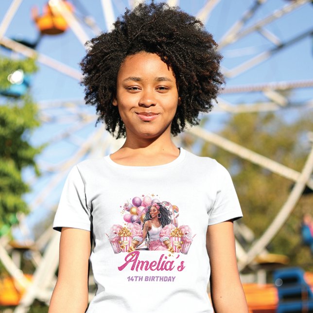 Camiseta Partido Africano Rollercoaster Personalizado (Criador carregado)