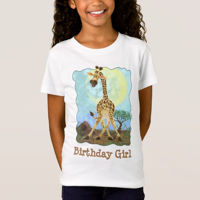 Camiseta Partido Animal Giraffe (Frente)