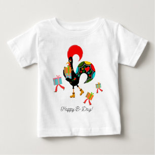 Camiseta Partido Aniversário de criança do Rooster Parade