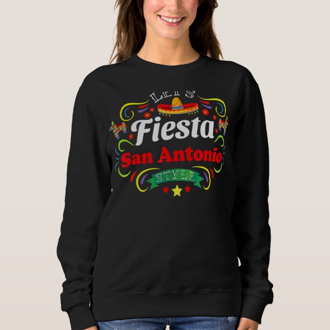 Camiseta Partido Bebendo Fiesta San Antonio Cinco De (Frente)