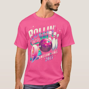 Camiseta Partido boliche Rollin' 9 Incrível 2015 9º Anivers