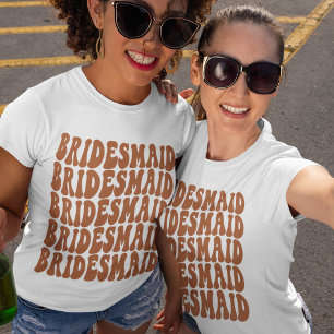 Camiseta Partido Bridal da Correspondência Personalizada de