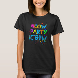 Camiseta Partido Brilhante Irmão De Festa Brilhante De Dire