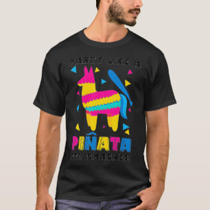 Camiseta Partido Cinco De Mayo Como Homens Engraçados Com P