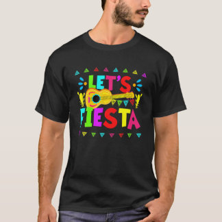 Camiseta Partido Cinco De Mayo Deixa Fiesta Mexicana Para A