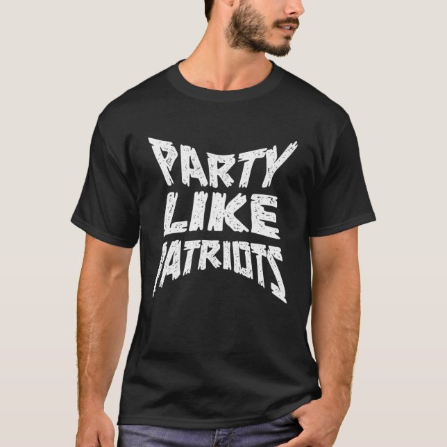 Camiseta Partido Como Patriotas (Frente)