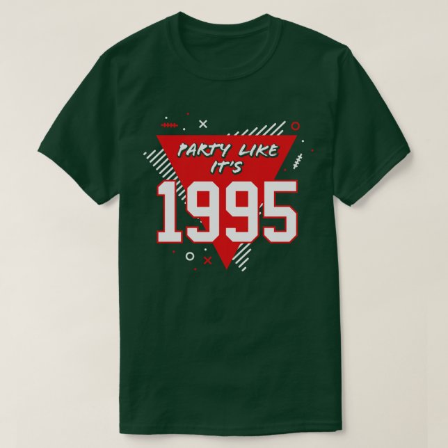 Camiseta Partido Como Seu Buffalo De 1995 (Frente do Design)