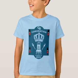 Camiseta Partido da Rua da Coronação King Charles III