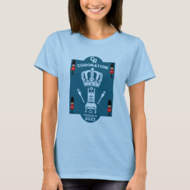 Camiseta Partido da Rua da Coronação King Charles III