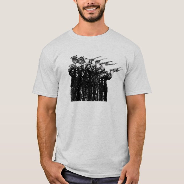 Camiseta Partido de acendimento da guarda de honra (Frente)