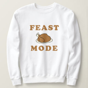 Camiseta Partido de comensal Sweetshirt da acção de graç
