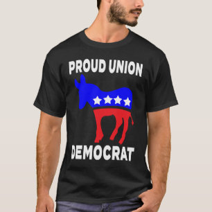 Camiseta Partido Democrata Donkey - União Orgulhosa - Estad