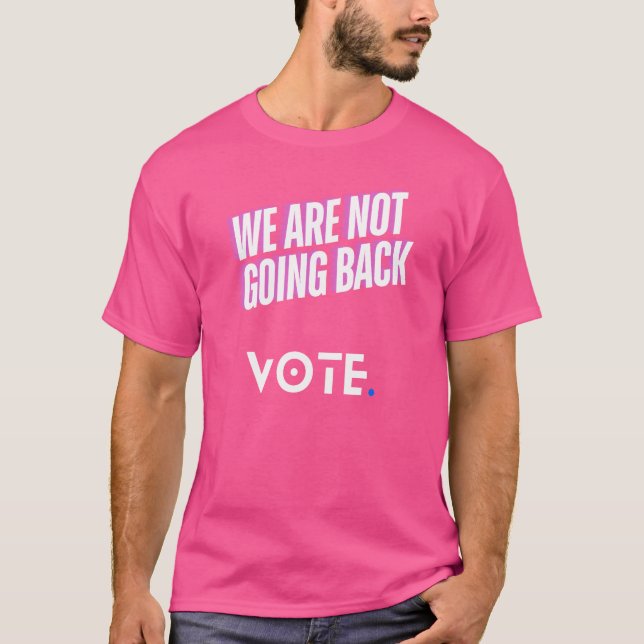Camiseta Partido Democrático Merch Harris (Frente)