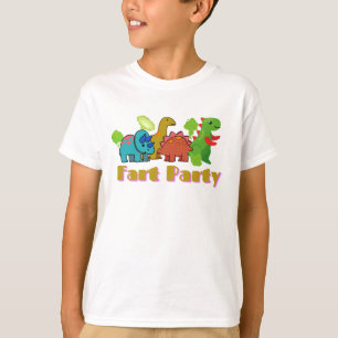 Camiseta Partido Dinossaur Fart