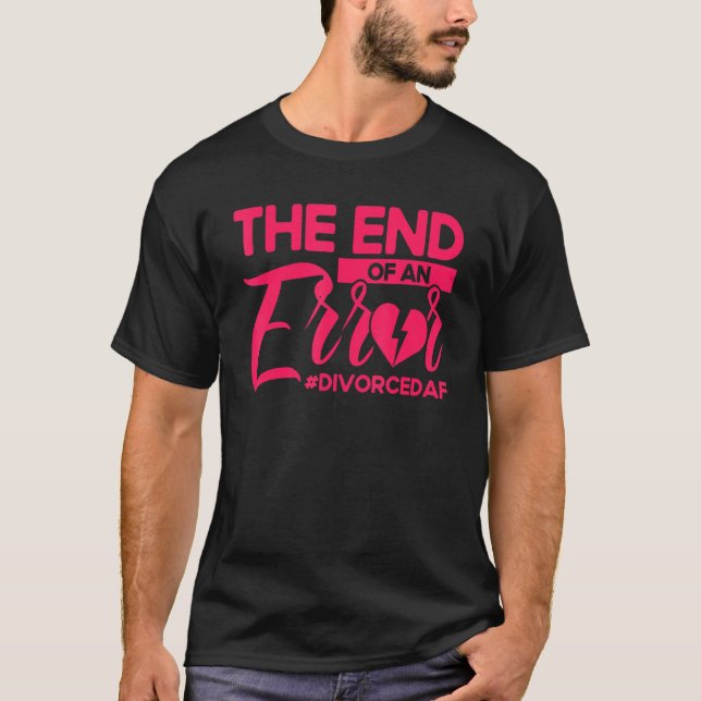Camiseta Partido Divorcioso Feliz O Fim De Um Divorcedaf De (Frente)