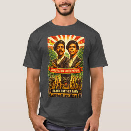Camiseta Partido dos Panteras Negras – Bobby Seale & Huey P