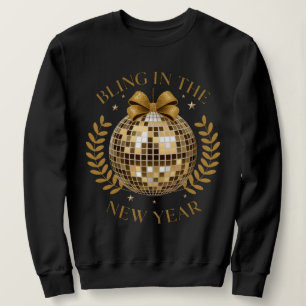 Camiseta Partido Elegante de Ano Novo: Disco Edition Black