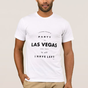 Camiseta Partido em Las Vegas, citações engraçadas cómicos