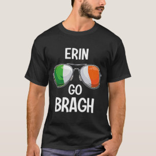 Camiseta Partido Irlandês do Dia de São Patrício Erin Go Br