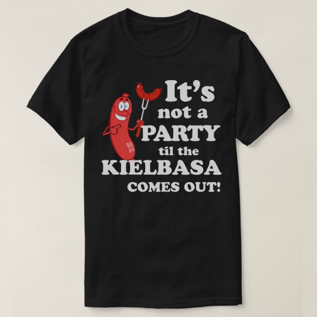 Camiseta Partido Kielbasa (Frente do Design)