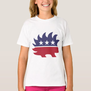 Camiseta Partido Libertário - Símbolo Porcupine
